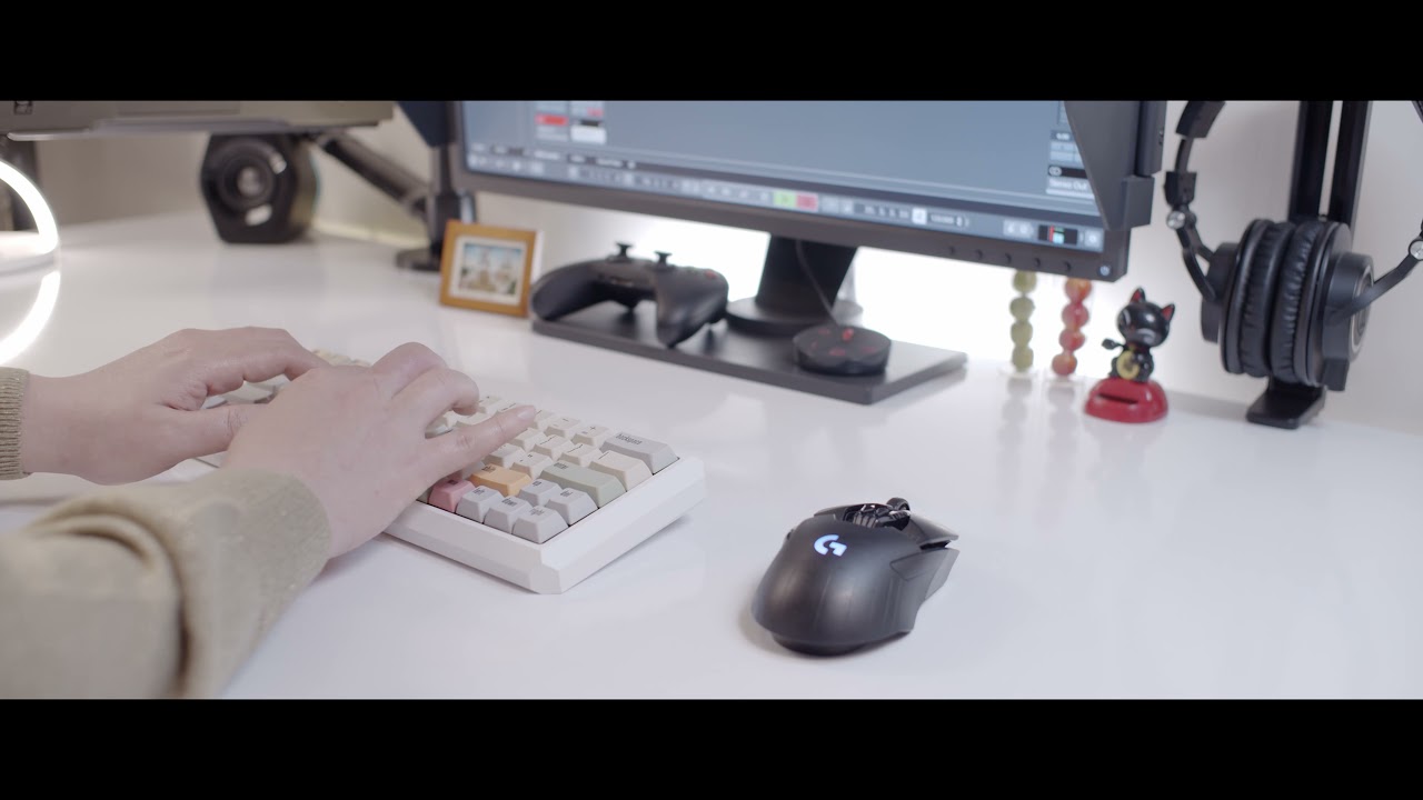 Gateron Inks Black Switch Typing Sounds ASMR, XDA Keycap