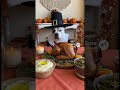 Luna Is Ready Already🌟💫 #thanksgiving #feast