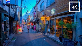 Tokyo,Japan - Sunset Walking Tour from Kitasenju Station to Tokyo Skytree | 4K HDR