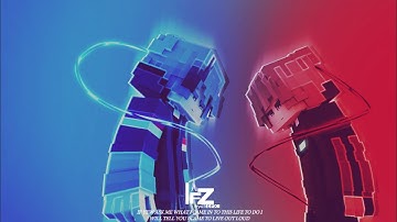 Render [Prisma 3D] Collab Ber 2 Blue X Red