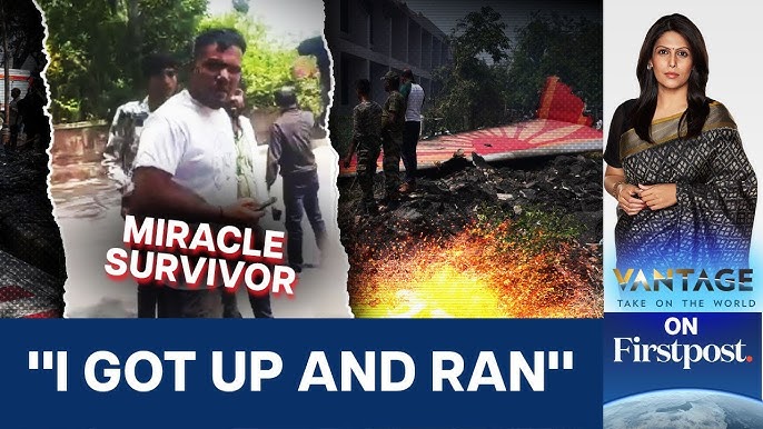 Man Miraculously Walks Out After Deadly Air India Crash | Vantage With  Palki Sharma | N18G
