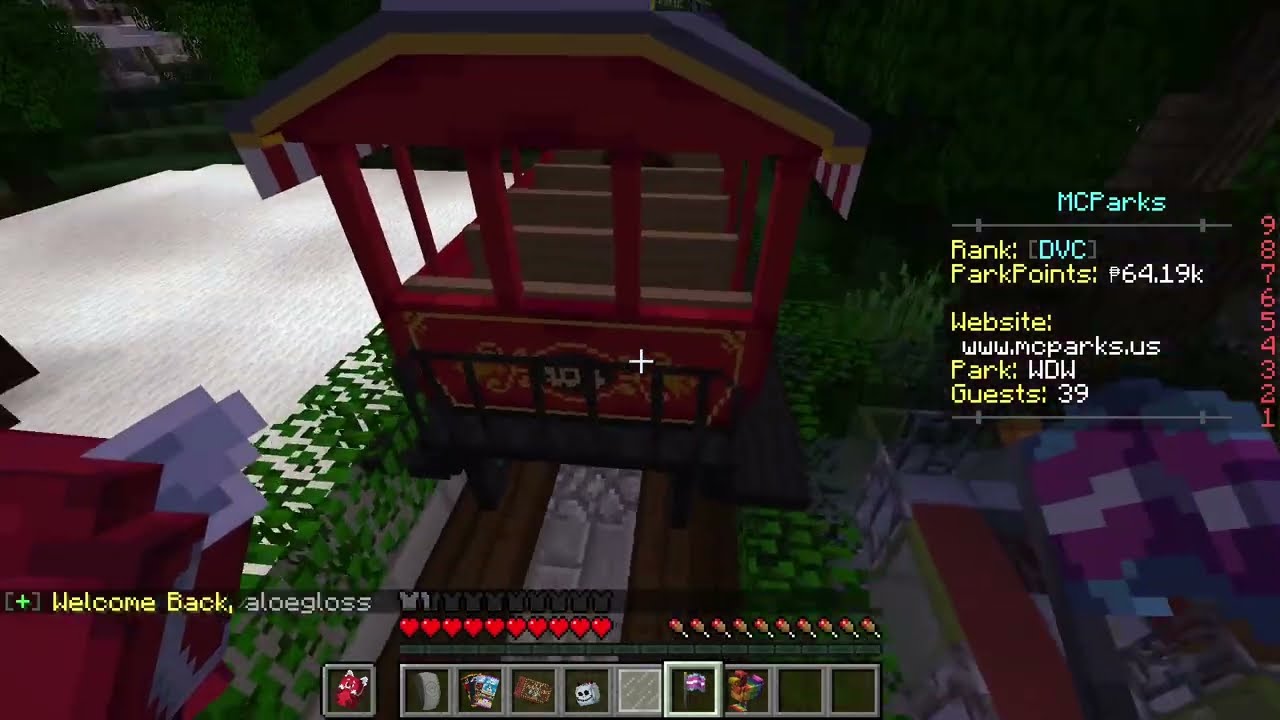 The Walt Disney World Railroad in MCParks