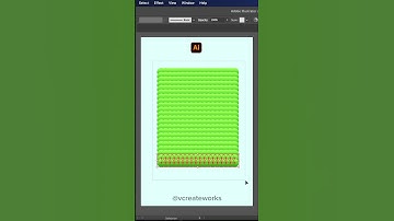 Create Realistic Grass In Adobe Illustrator #adobeillustrator #tutorial #designtips
