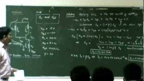 Lecture 9 Solved Problems on Emitter Bias Configuration