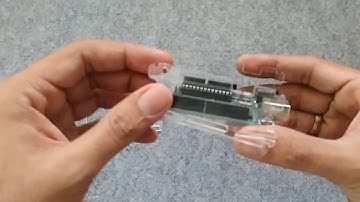 Arduino Uno Acrylic Case Assembling