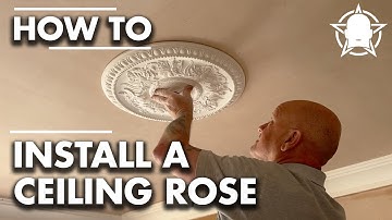 Hoe je een gipsplafondrozet correct monteert | Stapsgewijze doe-het-zelfgids