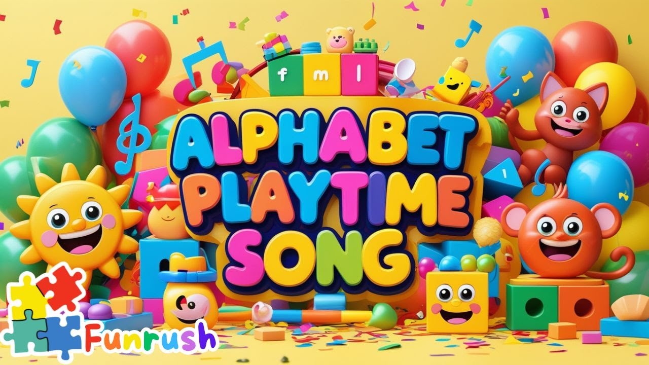 Alphabet Playtime Song for Kids | Fun Kids Learning Songs | Funrush ...