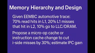 21. Computer Architecture: Memory Hierarchy and Design (Problem 21)