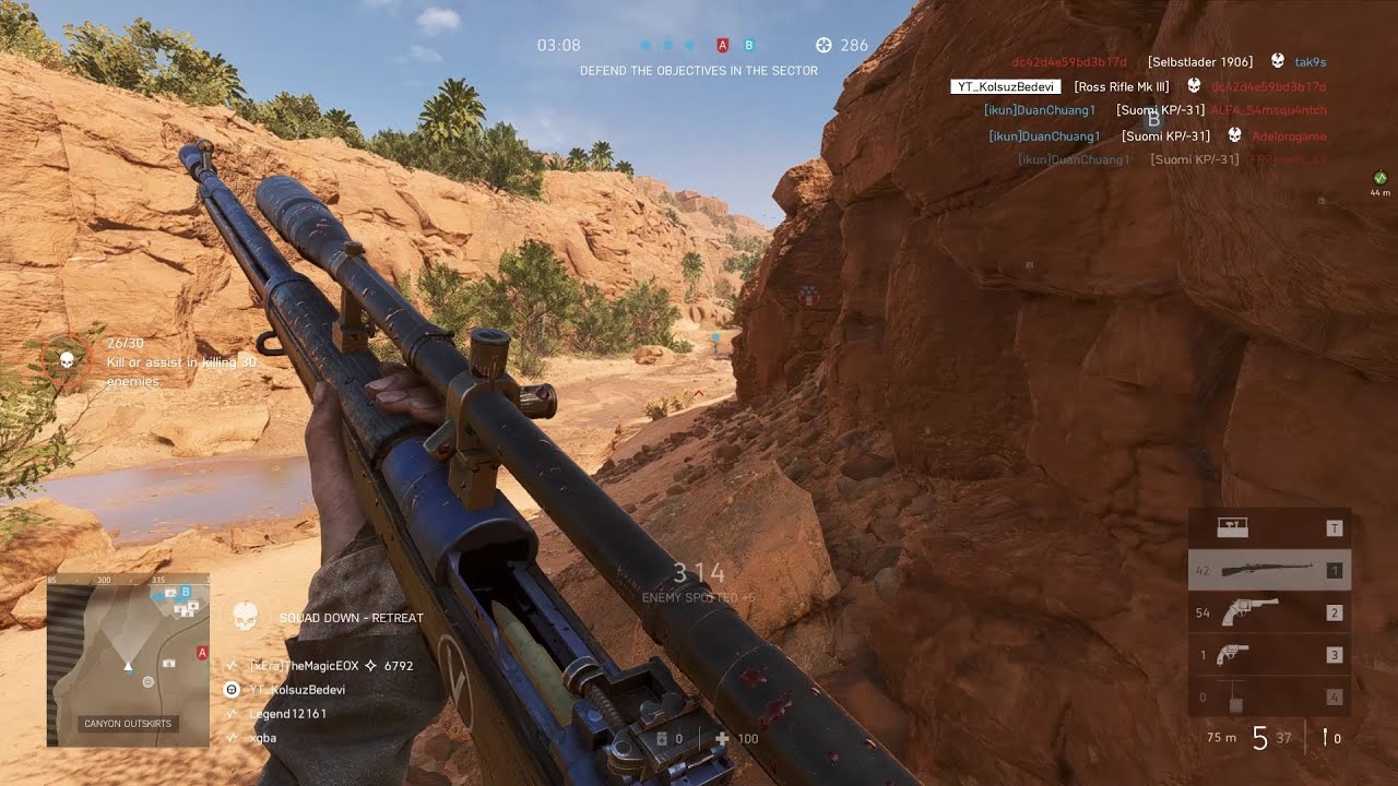 [Ross Rifle Mk III] YAKIŞIKLI MAKİNEYMİŞ / Battlefield V