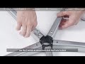 HBADA X7 Chair Base Assembly Guide