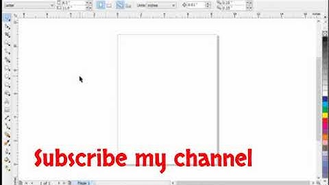 Coral draw interface Urdu / Part 2 video