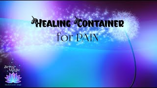 Animal healing container for PAIN 🐶🐴🐠🐥🐹🐭🐮🐷🐿️🦉