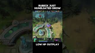 THIS RUBICK PLAY WAS ILLEGAL | Insane Drow Outplay | Dota 2 Shorts