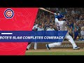 David Bote hits a walk-off grand slam to lift Cubs past Nats