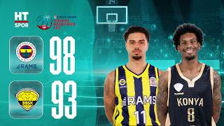 Fenerbahçe Koleji RAMS - Konya BBSK | TBL Çeyrek Final 2.Maçlar