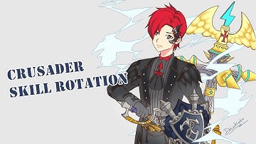 Dragon Nest - Crusader Skill Rotation with VDJ
