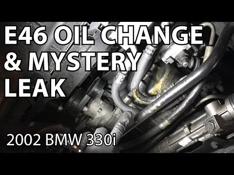 e46 oil dipstick removal