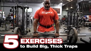 5 Best Trap Exercises for Bigger, Thicker Traps | IFBB Pro Johnnie O. Jackson