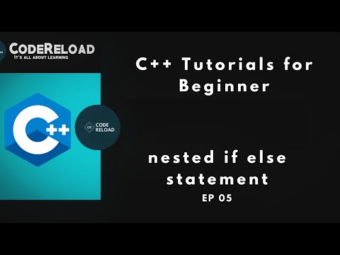 c++ tutorial |c++ nested if else statement | Episode 5