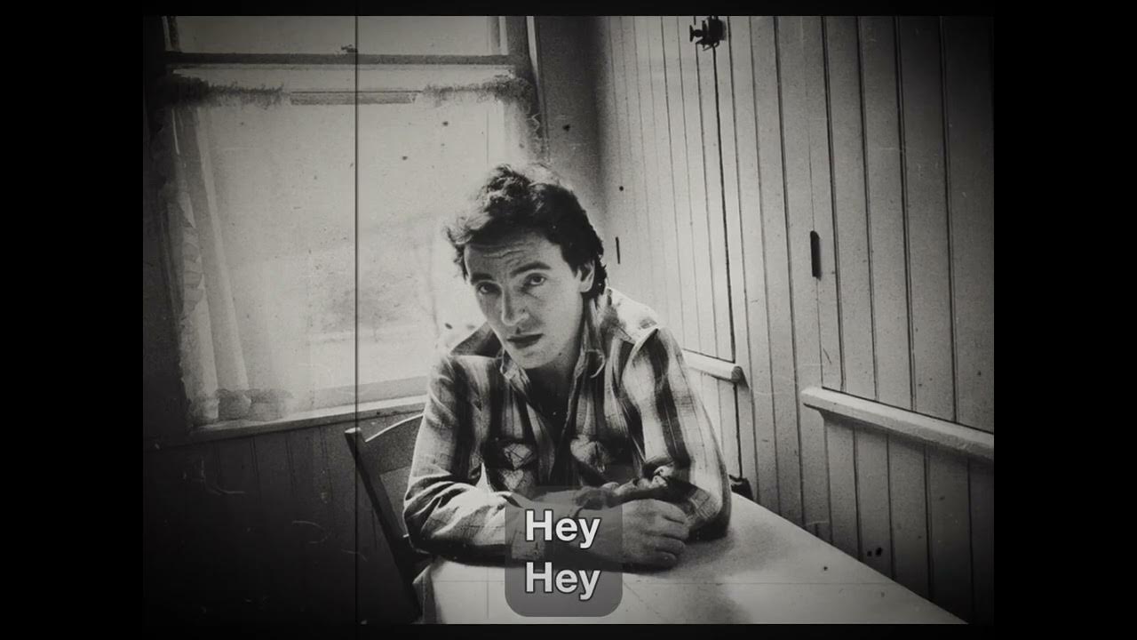 Bruce Springsteen Vietnam (Nebraska Outtakes, 1981) YouTube