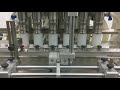 Automatic overflow filling machine for small bottles 自動充填機