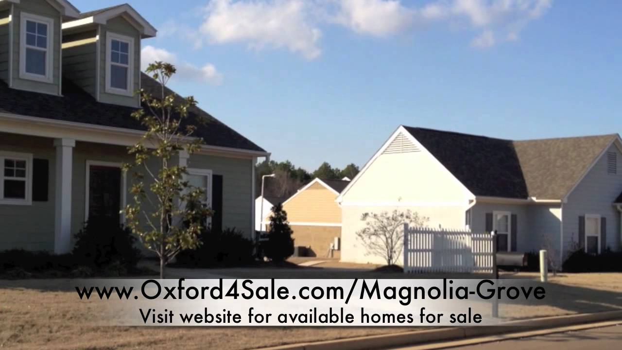 Magnolia Grove Oxford MS 38655 Homes for Sale Real Estate YouTube