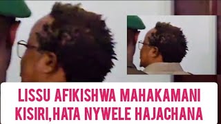 Muonekano wa Mh. Tundu Lissu washtua wengi,afikishwa mahakamani kisiri bila mawakili wake