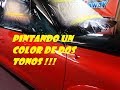 Cómo pintar dos colores en un coche/troca  y usando Tamco clear