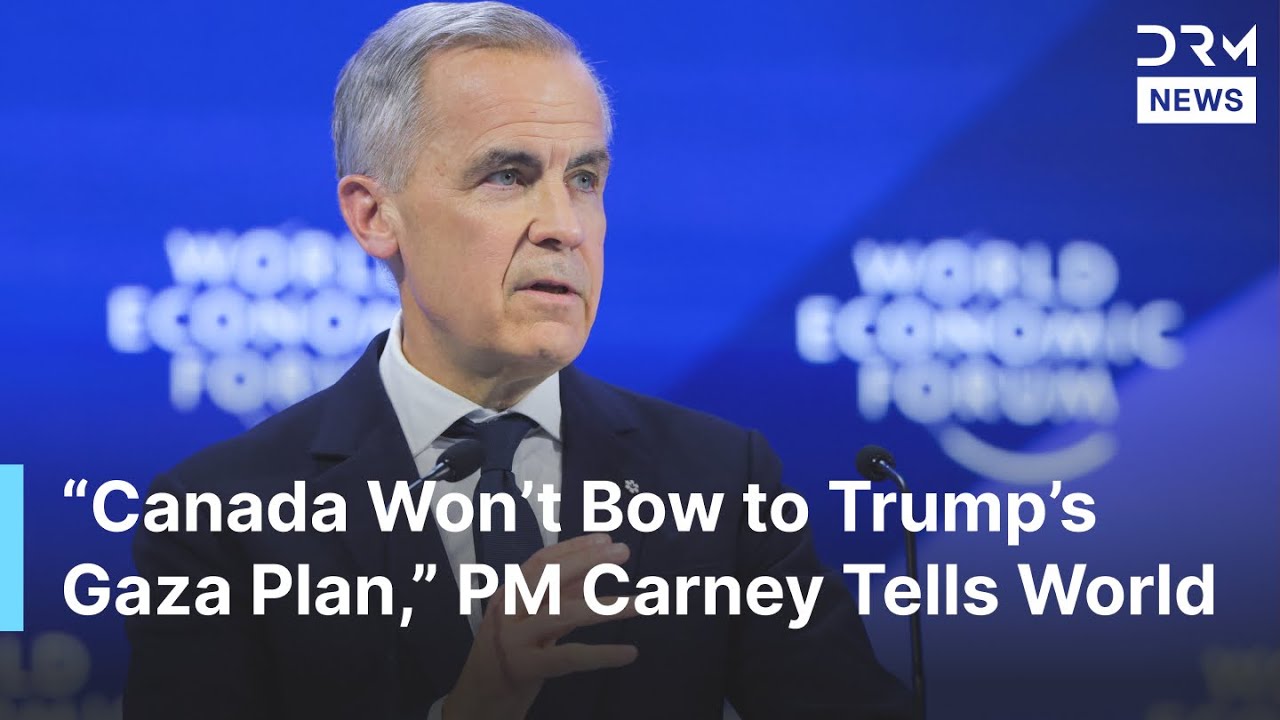 “Canada Won’t Bow to Trump’s Gaza Plan” — PM Carney Signals Independence at Davos | AQ1B
