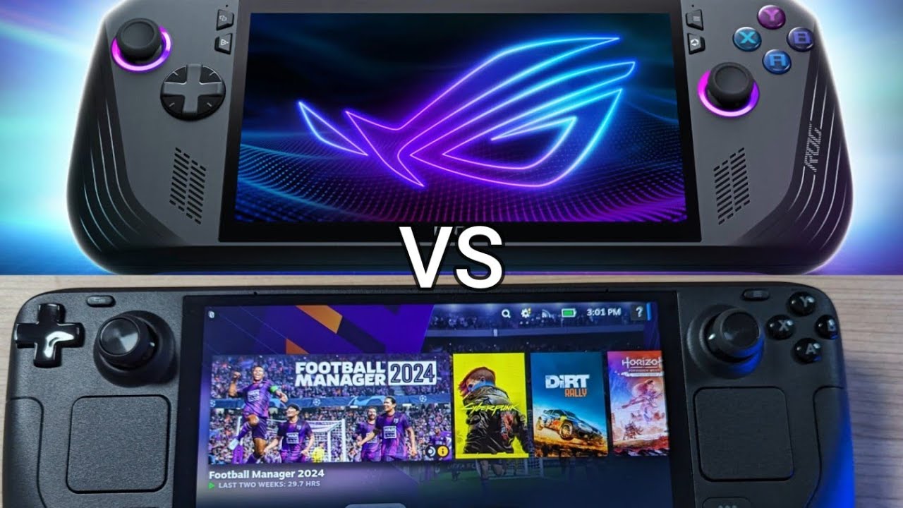 Asus ROG Ally X VS Steam Deck OLED | Comparison - YouTube