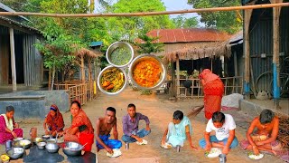 আজকে নতুন অতিথিদের নিমন্ত্রণ করে খাওয়ালাম \\ Simple Village Life | smell of village