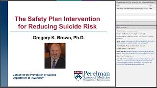 CDP Presents: The Safety Planning Intervention for Reducing Suicide Risk (2017)