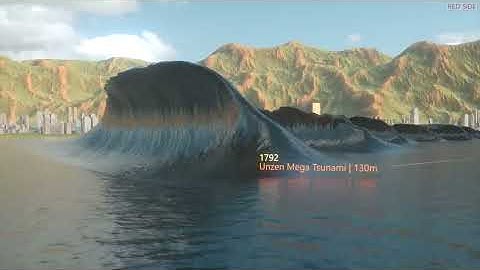 TSUNAMI Height Comparison (3D)