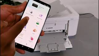 How To Print Document  or Photo with Canon TR4756i from Your Phone