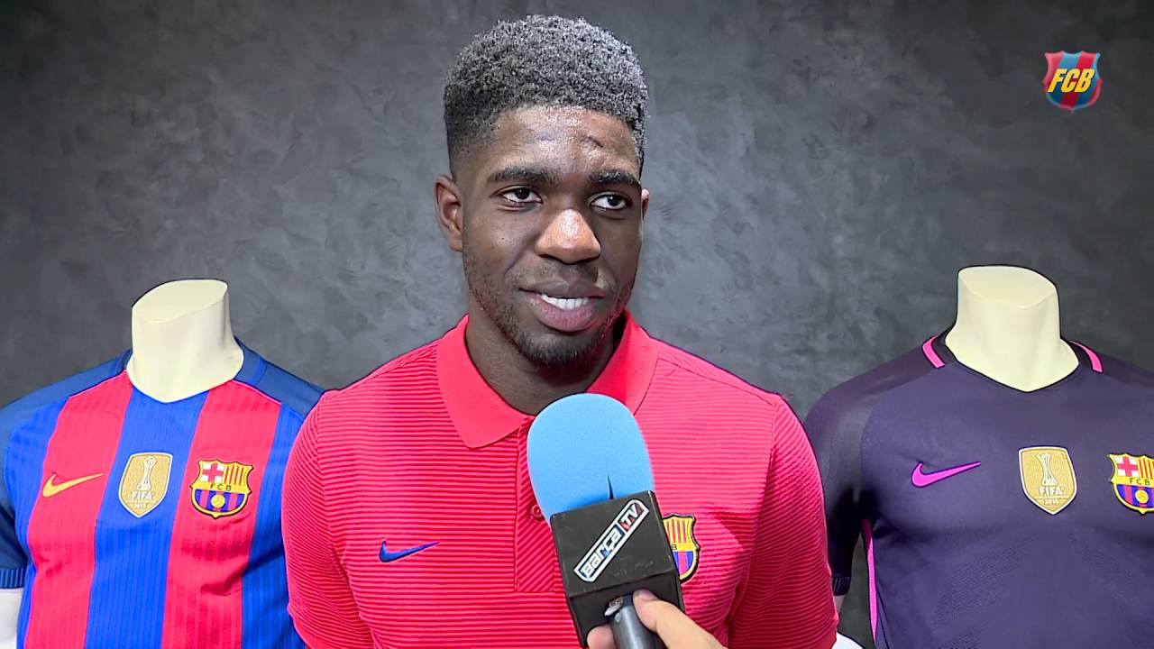 Samuel Umtiti Primeras Palabras Como Jugador Del Fc Barcelona Youtube Samuel Umtiti Primeras Palabras Como Jugador Del Fc Barcelona Youtube