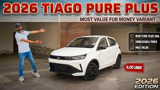 Tata Tiago Pure Plus 2026 Model 😎 Kam Budget Mein Premium Wali Feeling! 