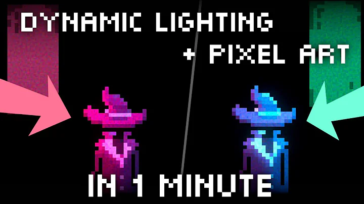 Dynamic Pixel Art Lighting in Unity (in 1 Minute Tutorial)
