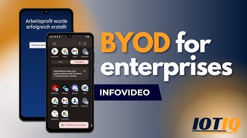 Bring Your Own Device (BYOD): Separate private and professional matters securely! | IOTIQ
