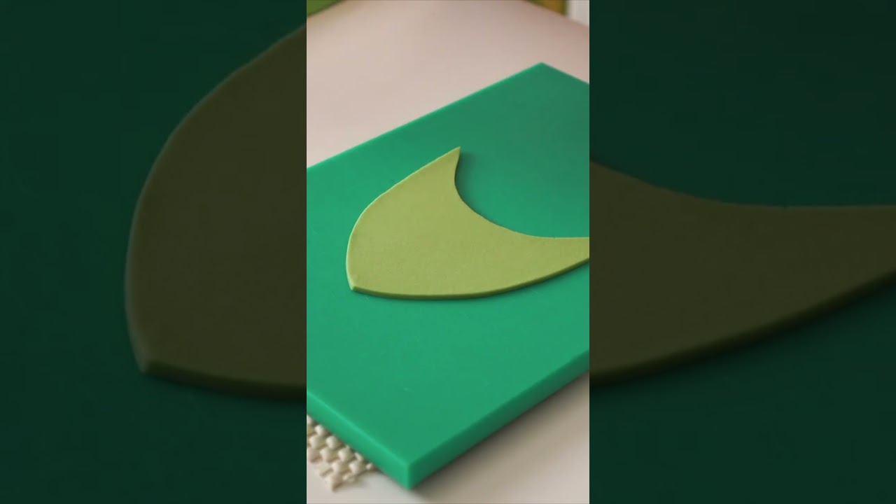 Fondant princess slipper cake topper