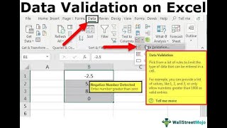 Data Validation in Microsoft Excel