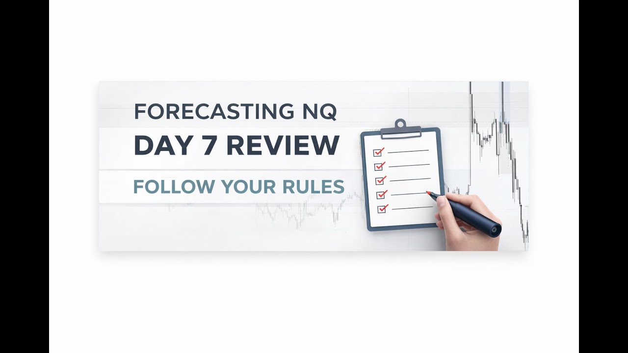 Forecasting NQ – Day 7 Review | Why Breaking Rules Costs You - YouTube