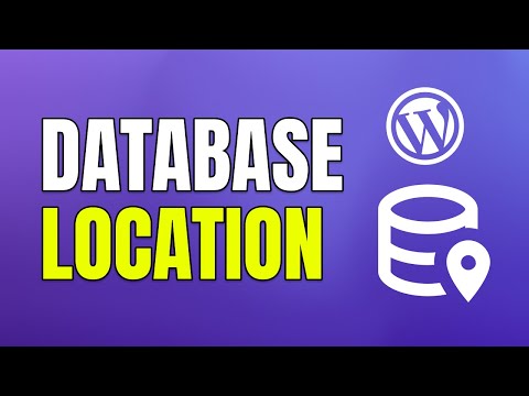 Where is the WordPress Database Stored