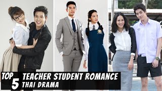 [Top 5] Teacher Student Love in High School Thai Drama | Thai Lakorn