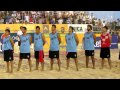 Himno de Uruguay, final masculina de Panamericano beach handball