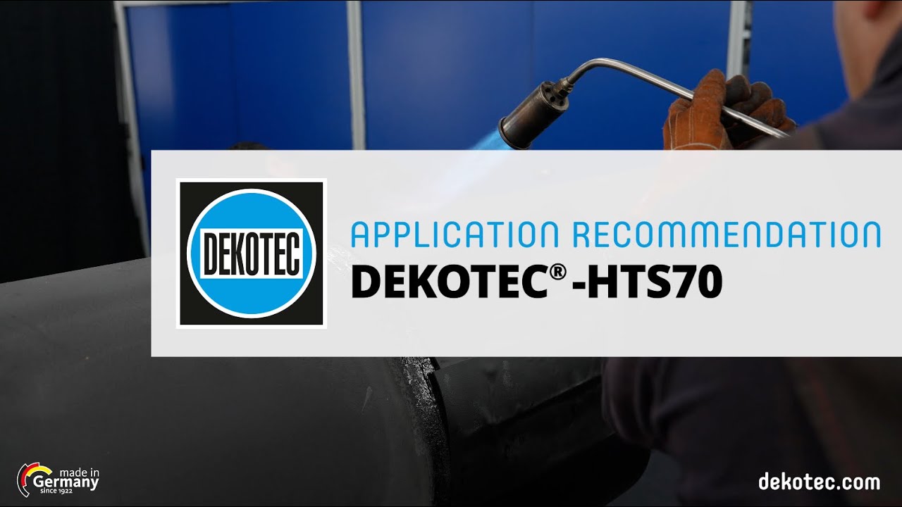 Application recommendation DEKOTEC®-HTS70 Shrink sleeve