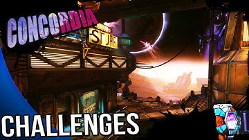 Borderlands The Pre Sequel - Concordia Challenges - Symbols, Clairvoyant, Fair Cop, Dancing robot
