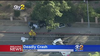 At Least 2 Dead In Horrific Crash Near Cal State Northridge