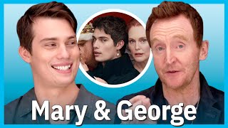 MARY & GEORGE's Nicholas Galitzine & Tony Curran talk about that pearl earring | TV Insider