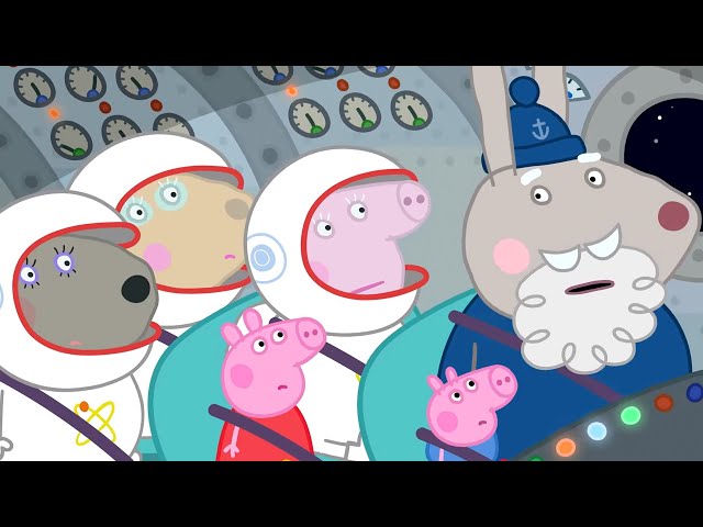 Peppa And Friends 🌚 The Space Adventure 🐷 Peppa Pig Full Episode class=