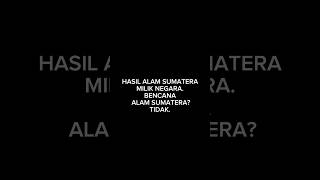 Pray for sumatera